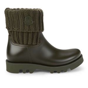 Moncler ginette short rain boots